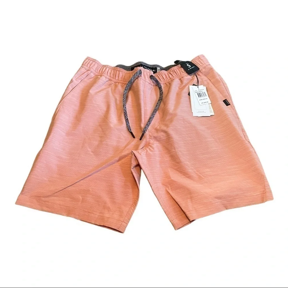 𝅺rip Curl Boardwalk Jackson Volley- washed peach